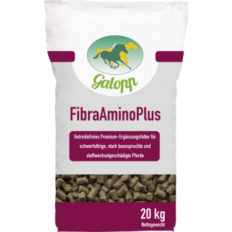 Galopp Fibra Amino Plus 20kg - teraviljavaba proteiinsööt