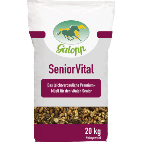 Galopp SeniorVital 20kg müsli seeniorhobustele