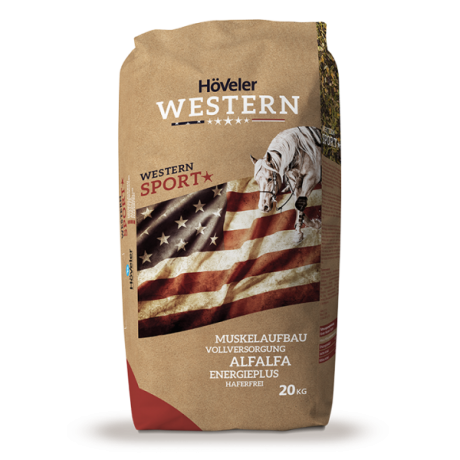 Höveler Western Sport 20kg - energiarikas sportmüsli