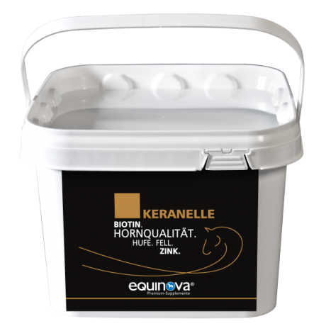 EQUINOVA® KERANELLE 1,5 KG - täiendsööt kapjadele ja karvale