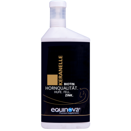 EQUINOVA® KERANELLE LIQUID 1L - täiendsööt kapjadele ja karvale
