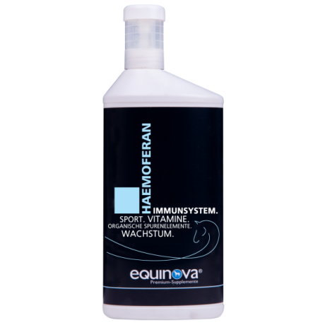 EQUINOVA® HAEMOFERAN LIQUID - täiendsööt sooritusvõime parandamiseks