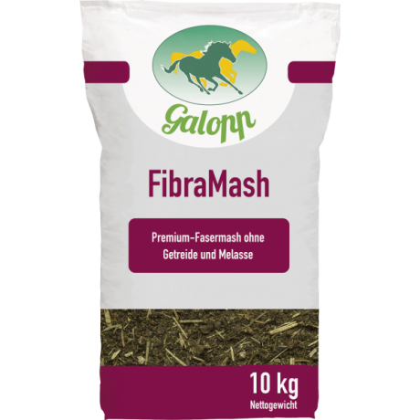 Galopp Fibramash 10kg - teravilja- ja melassivaba mash 