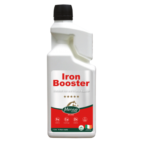 Mervue Iron Booster 1 L -vitamiinid ja kelaaditud raud