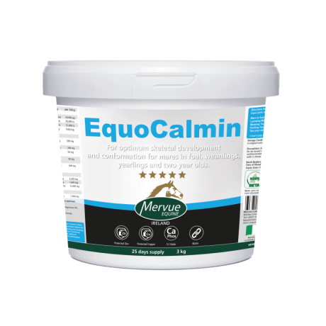 Mervue EquoCalmin 3 kg - täiendsööt luude normaalseks arenguks