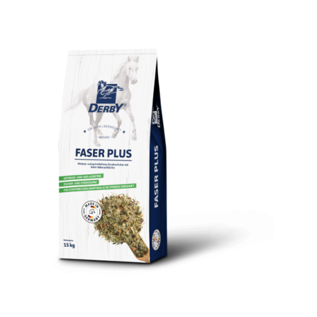 Derby Faser Plus 15 kg - teravilja- ja melassivaba müsli